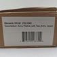 Menards 279-3380 O Army Flatcar w/ Two Jeeps #11115 NIB