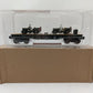 Menards 279-3380 O Army Flatcar w/ Two Jeeps #11115 NIB