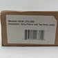 Menards 279-3380 O Army Flatcar w/ Two Jeeps #11115 NIB