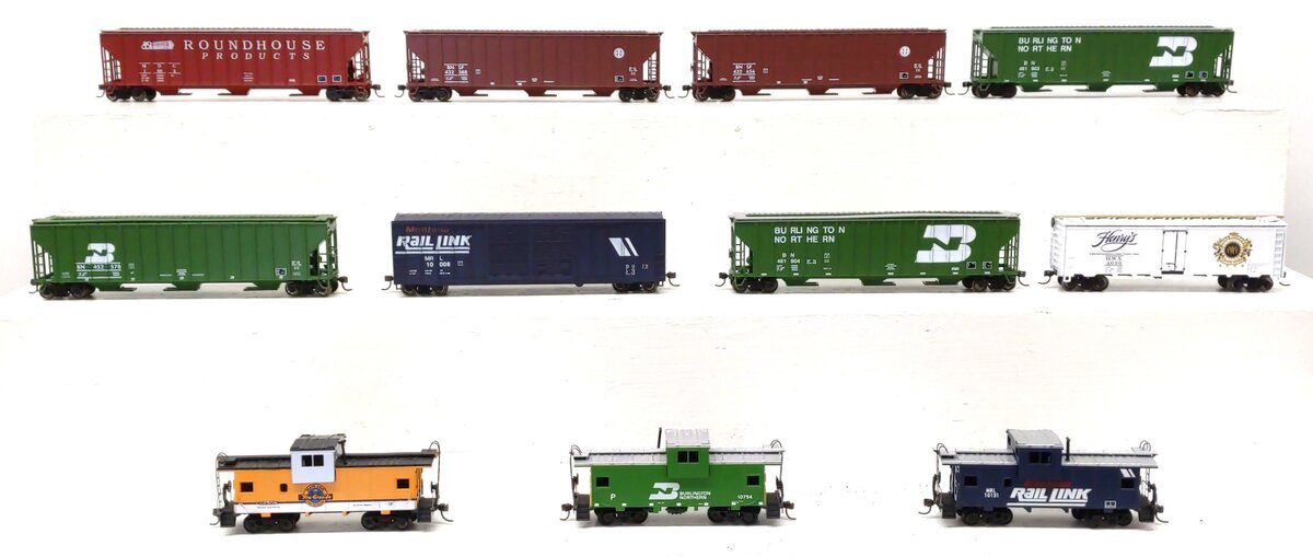 Athearn & Roundhouse HO Scale Assorted Freight Cars [11] EX