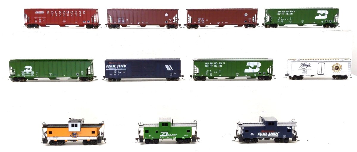 Athearn & Roundhouse HO Scale Assorted Freight Cars [11] EX