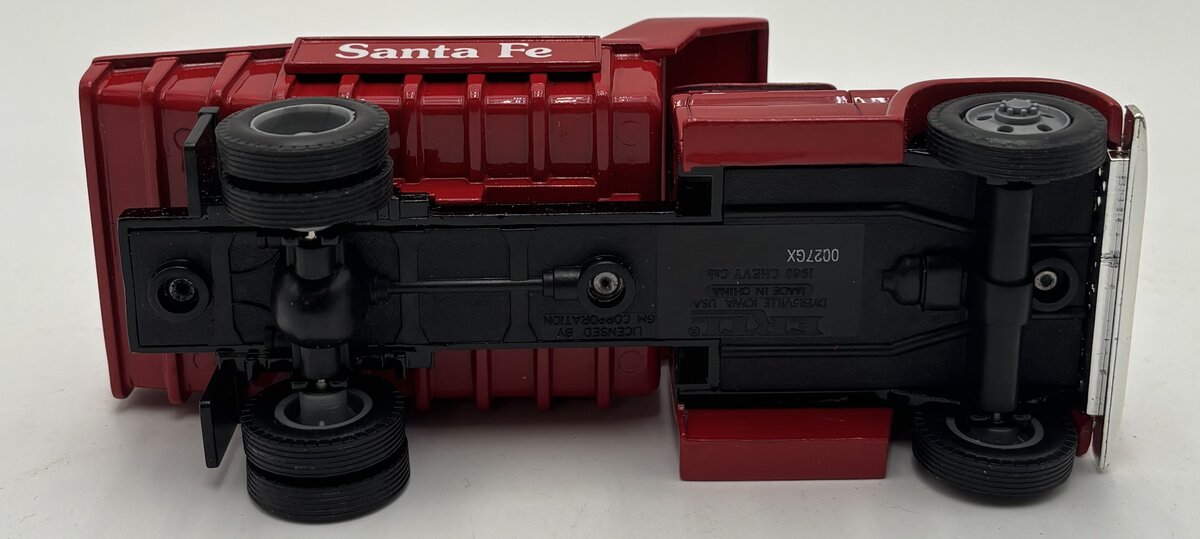 Ertl 19885P Santa Fe M.O.W. 1960 Chevy Dump Truck St.Louis Lionel Railroad Metal LN/Box