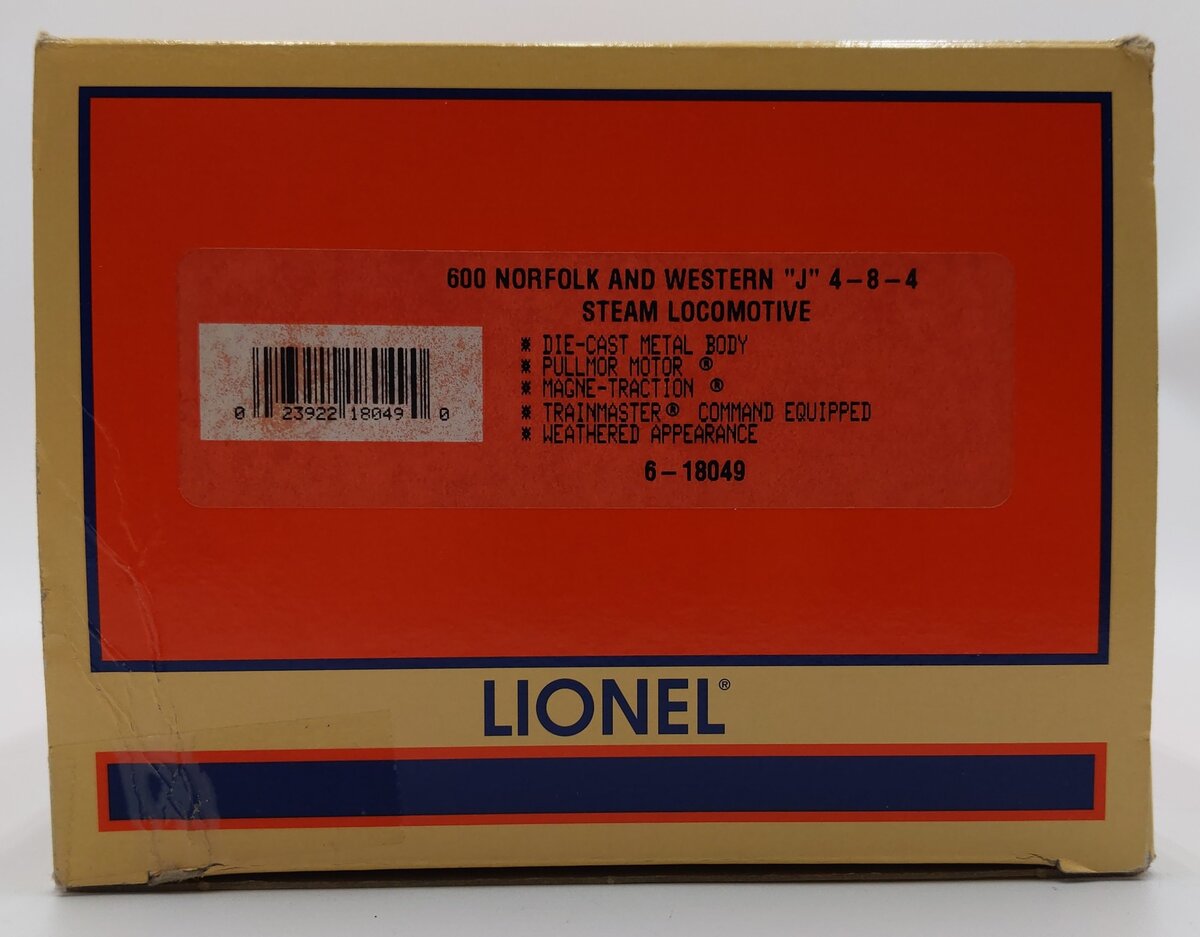 Lionel 6-18049 O Gauge Norfolk & Western 
