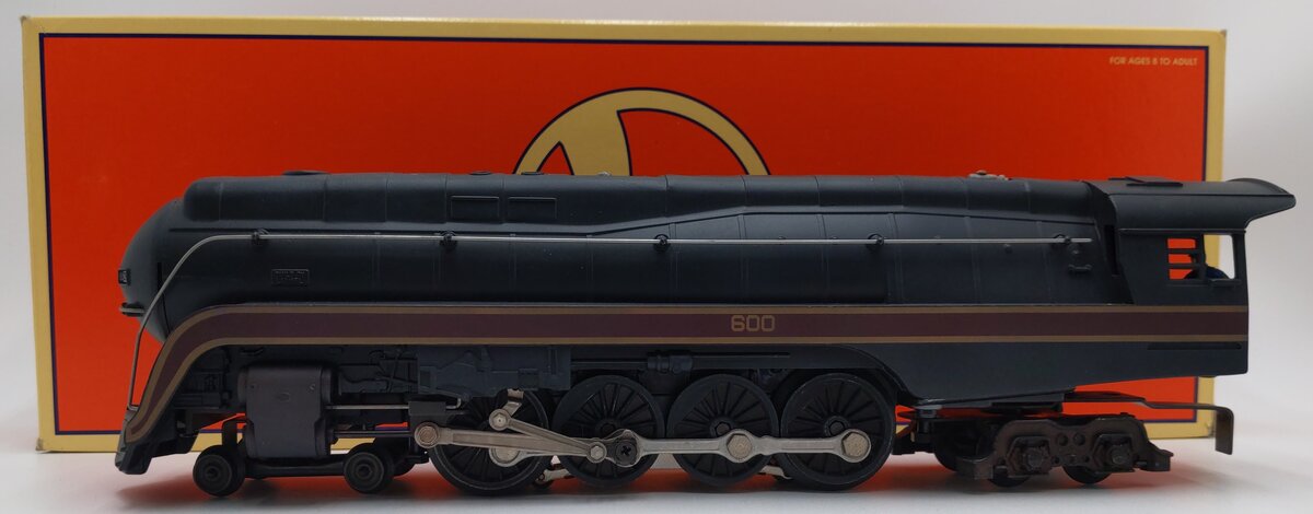Lionel 6-18049 O Gauge Norfolk & Western "J" 4-8-4 Steam Locomotive #600 EX/Box