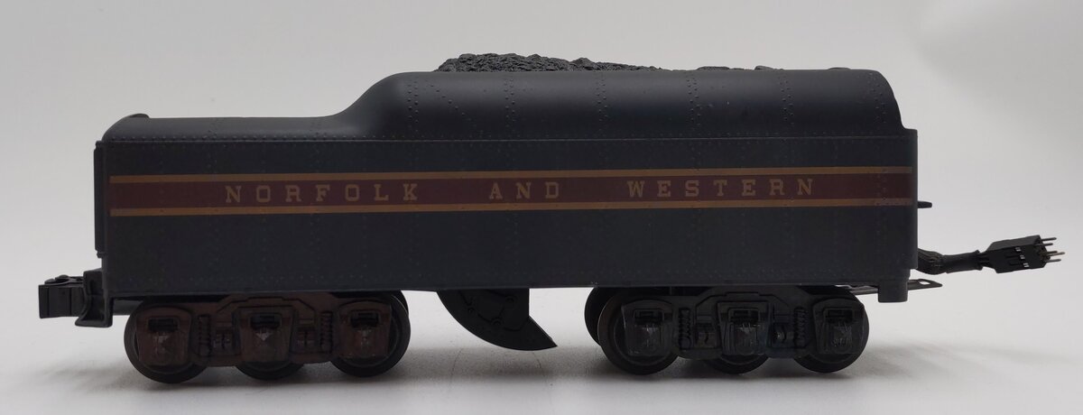 Lionel 2671RS O Gauge Norfolk & Western Tender w/ Warhorse Digital Railsounds EX/Box