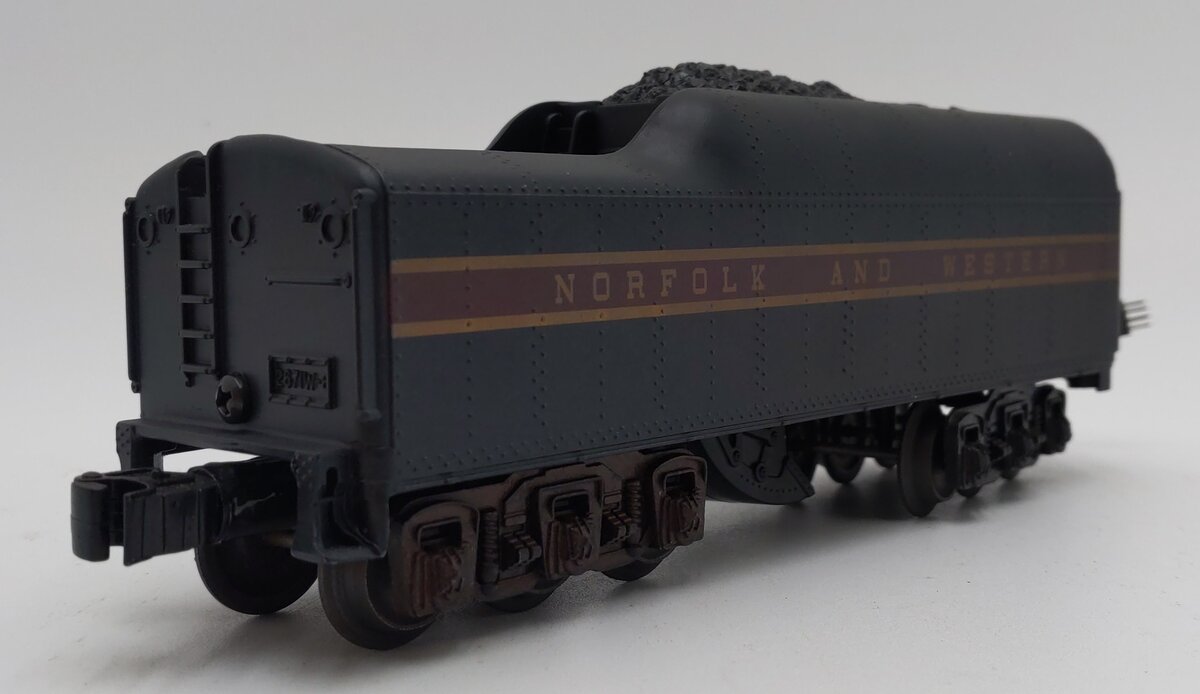 Lionel 2671RS O Gauge Norfolk & Western Tender w/ Warhorse Digital Railsounds EX/Box