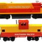 Bachmann HO Scale Southern Pacific Diesel Locomotive & Caboose #7030 & #1054 LN/Box