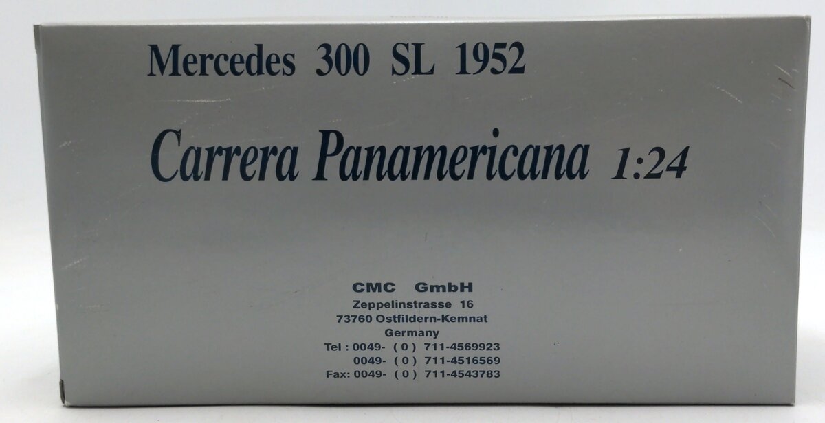 CMC M-017 1:24 Scale Mercedes 300 SL 1952 Carrera Panamericana Diecast Model LN/Box