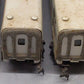 Vintage HO Scale Santa Fe Passenger Car Diesel Locomotive Set VG
