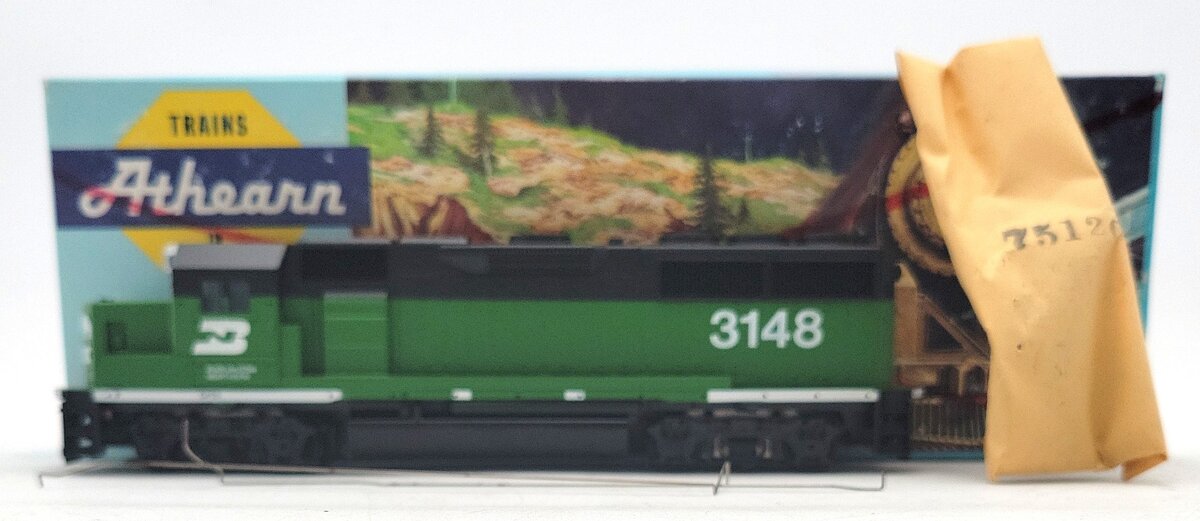 Athearn 4684 HO Burlington Northern GP50 Dummy Locomotive #3148 EX/Box