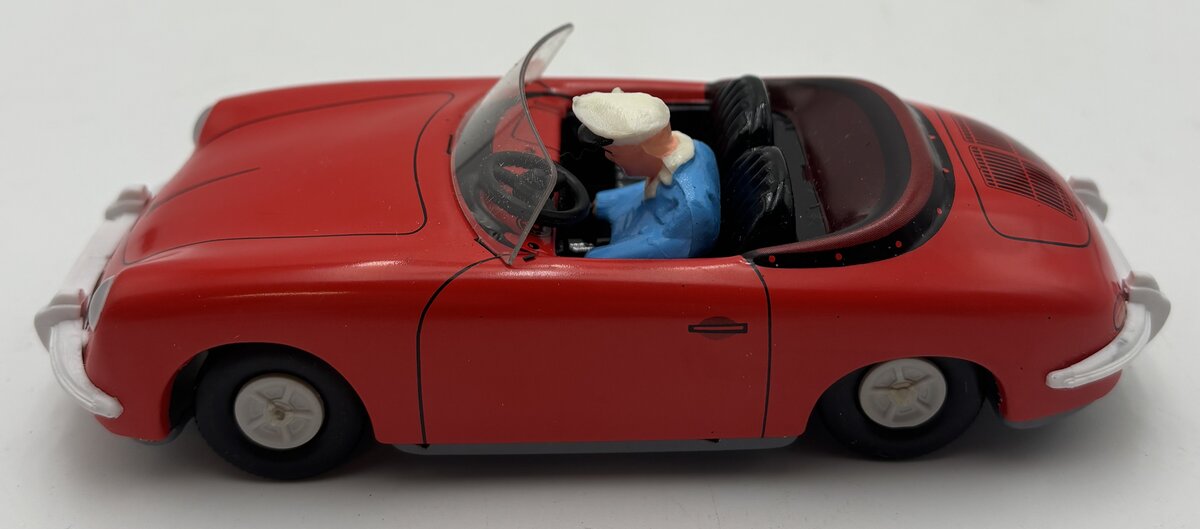 Tippco 1:26 Porsche 356 Speedster Convertible Wind up LN