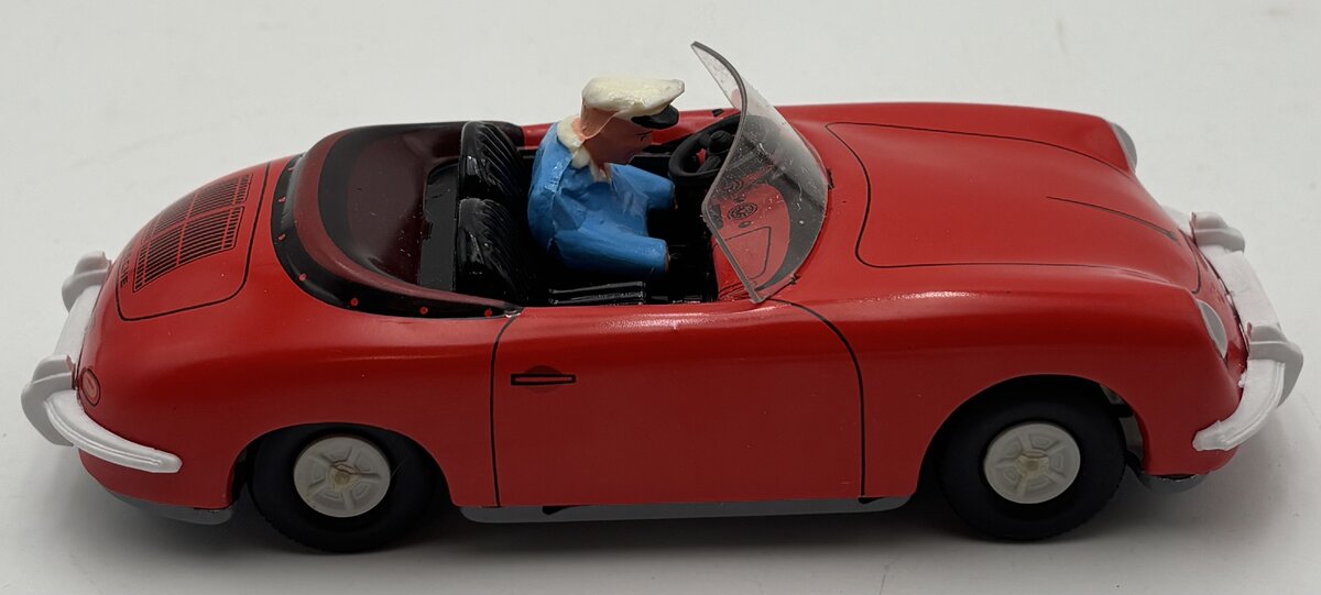 Tippco 1:26 Porsche 356 Speedster Convertible Wind up LN
