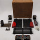 Marx 1590 Vintage O 027 Remote Control Switches (Pair) & Bumpers - Set Box/Box
