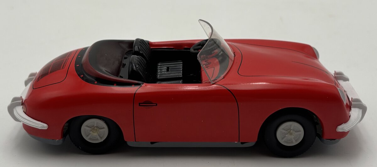 Tippco 1:26 Porsche 356 Speedster Convertible Wind up EX