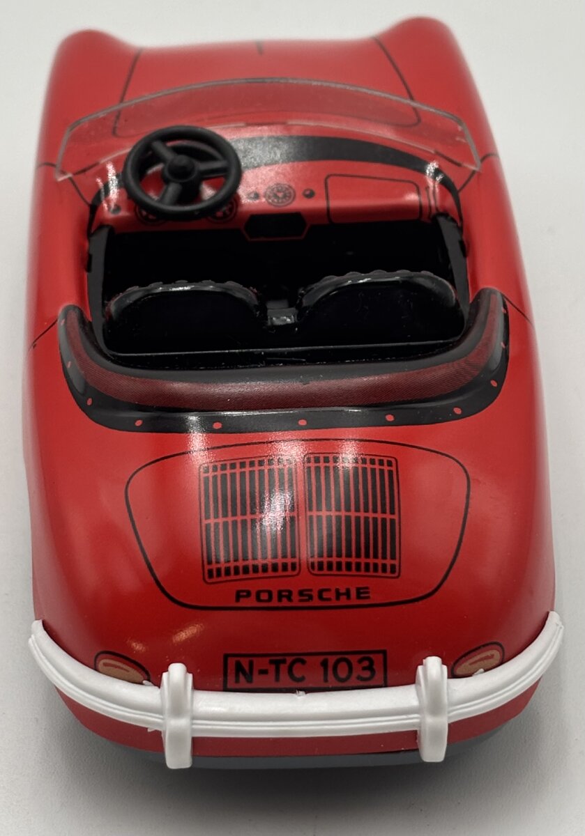 Tippco 1:26 Porsche 356 Speedster Convertible Wind up EX