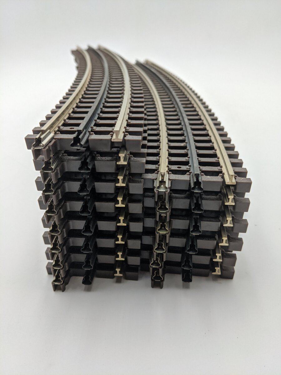 Atlas 6011 O Gauge O81 Curved Track (14) VG