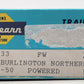 Athearn 4633 HO Burlington Northern GP-50 Powered Diesel Locomotive #3148 EX/Box