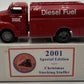 Ertl 19888P 6" Frisco Red Diesel Fuel Dies Cast LN/Box