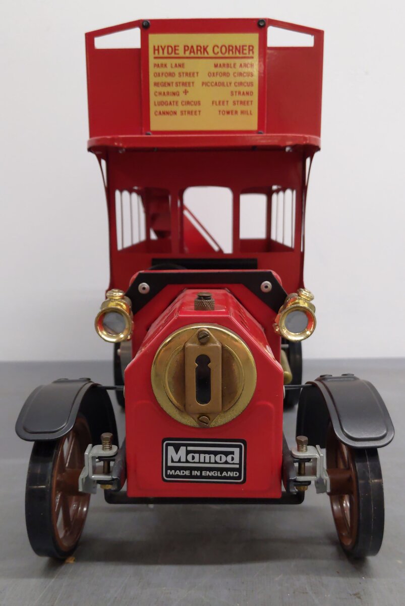 Mamod LB1 Working Steam Engine Double Decker Bus VG/Box