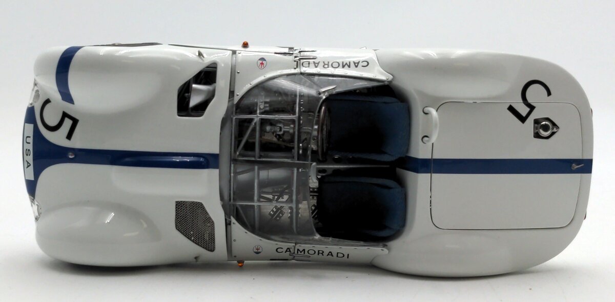 CMC M-047 1:18 Scale Maserati Tipo 61 Birdcage 1960 Sieger 1000 Diecast Model LN/Box