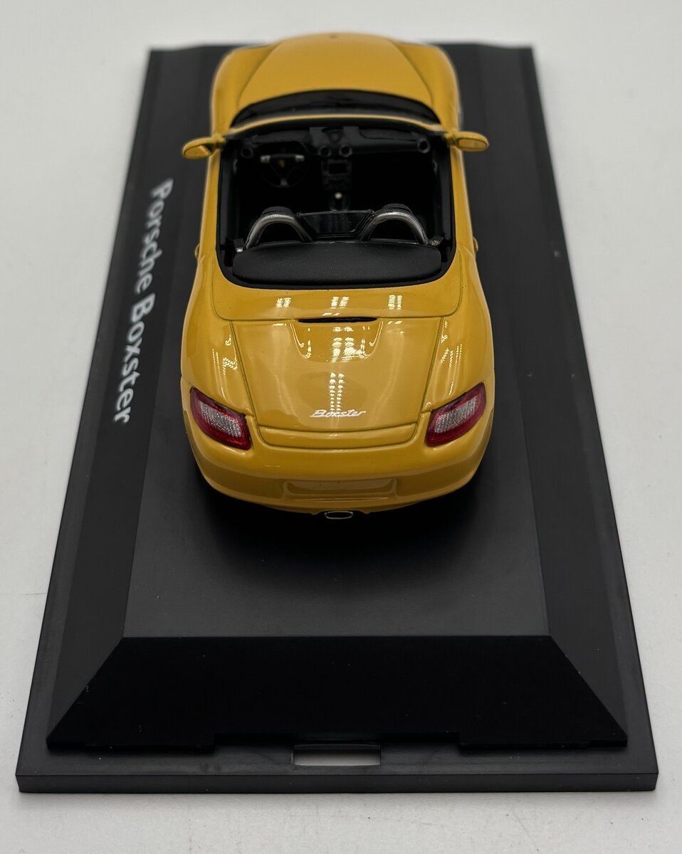 Schuco 04701 1:43 Yellow Porsche Boxster EX/Box