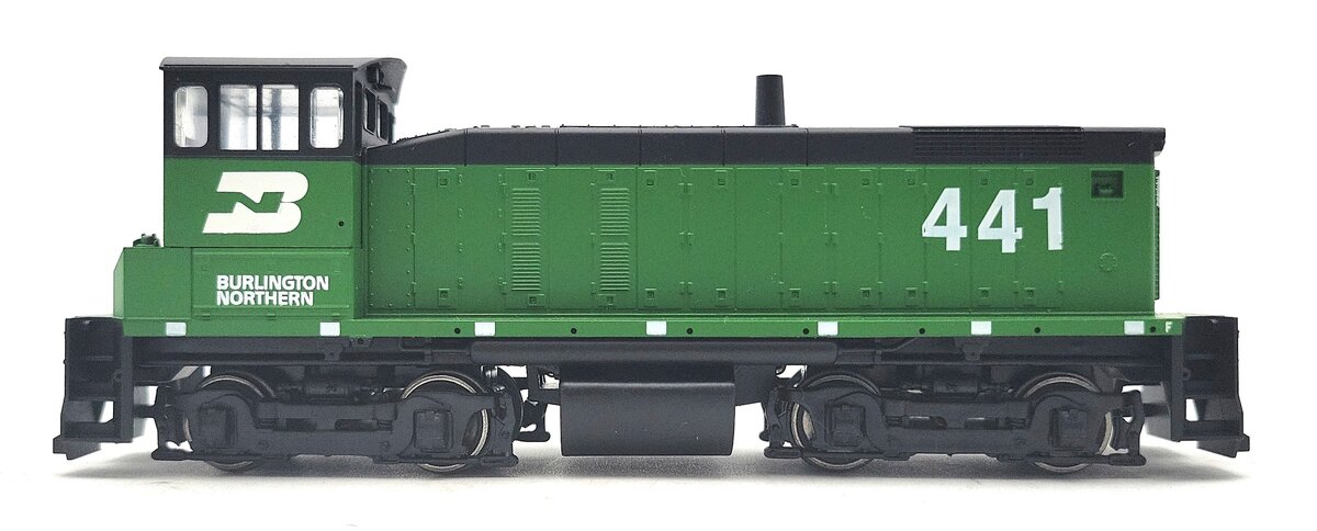 Athearn 3931 HO Burlington Northern SW 1000 Diesel Locomotive #441 EX/Box