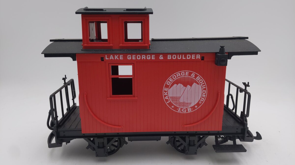 LGB 94065 G Scale Lake George & Boulder Caboose EX