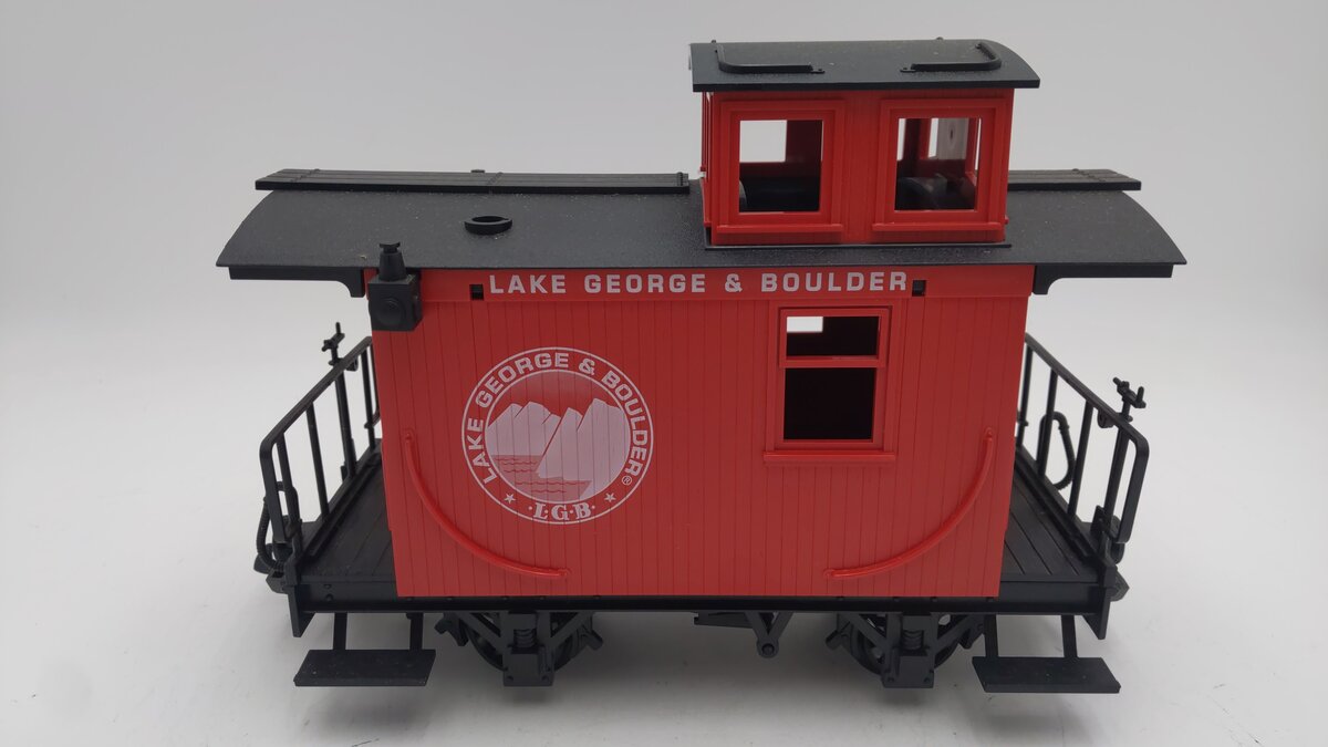 LGB 94065 G Scale Lake George & Boulder Caboose EX