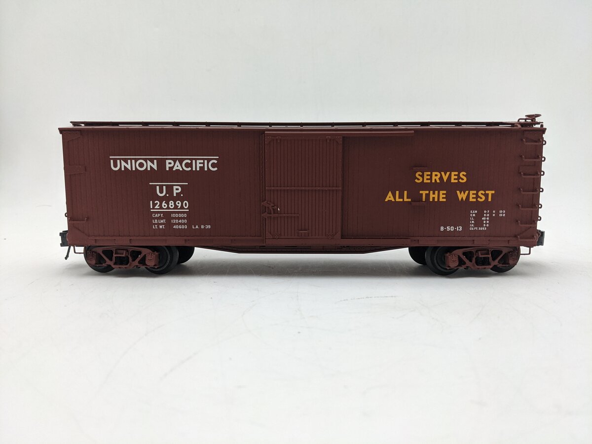 Atlas 151-8319 O Union Pacific USRA 40' Wood Boxcar #126890 (3 Rail) EX
