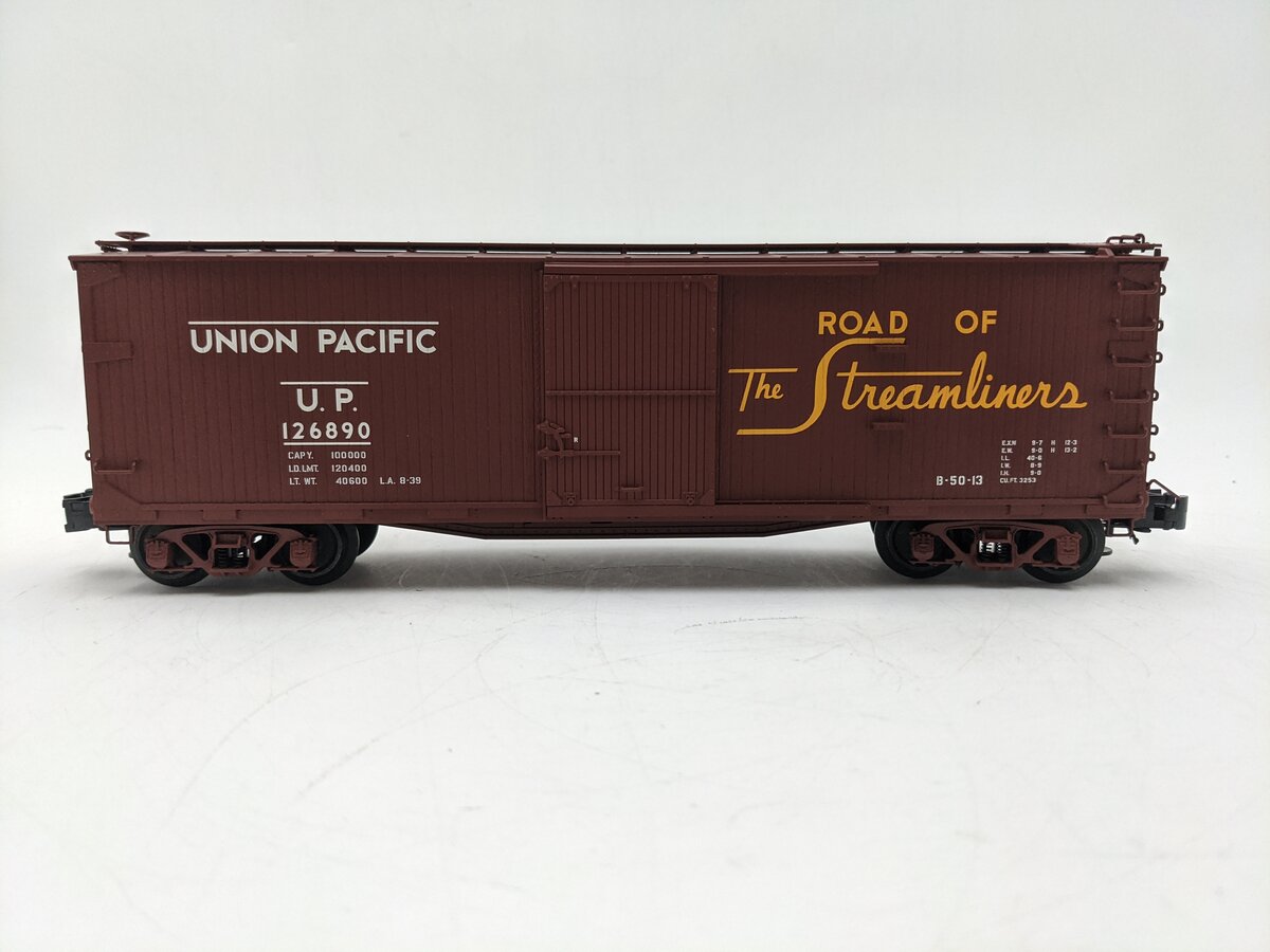 Atlas 151-8319 O Union Pacific USRA 40' Wood Boxcar #126890 (3 Rail) EX