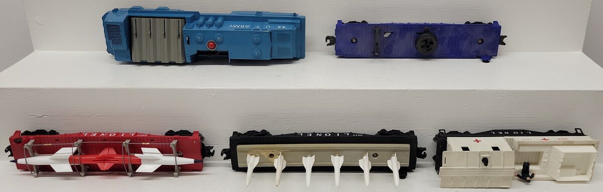 Lionel 2527 Vintage O Missile Launcher Train Set VG