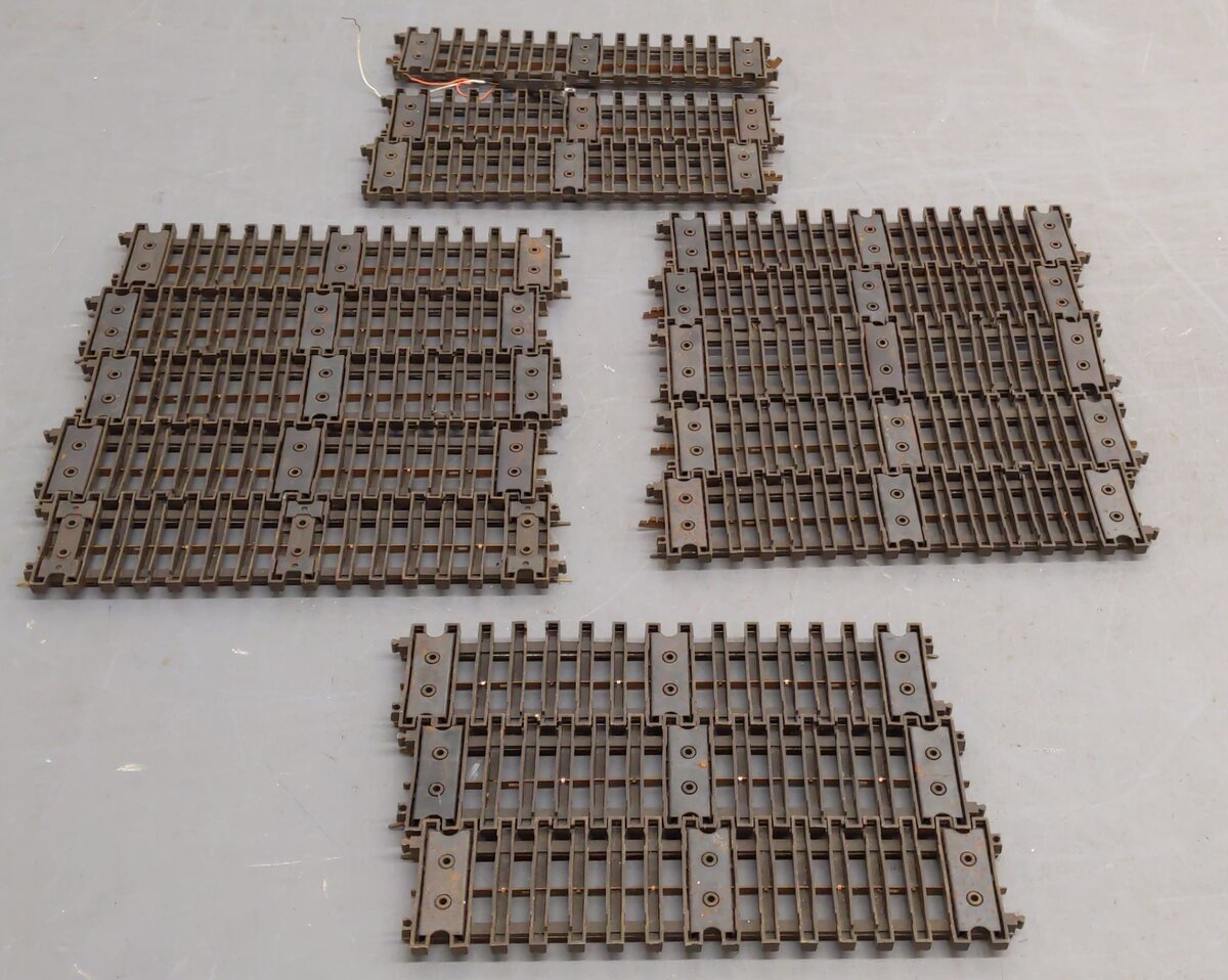 Lionel 32 Vintage Super O Straight Track Sections [16] VG
