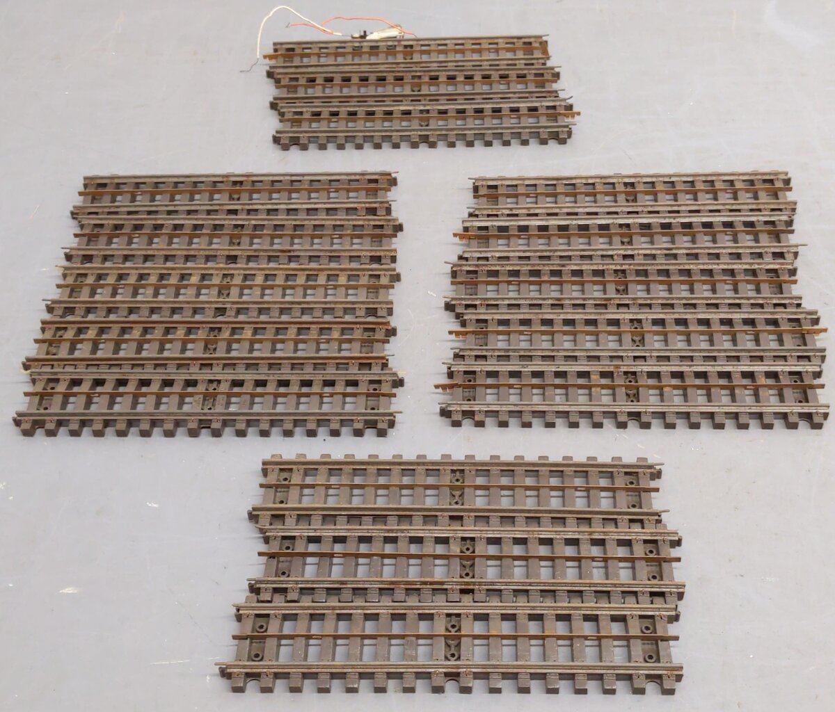 Lionel 32 Vintage Super O Straight Track Sections [16] VG