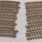 Lionel 31 Vintage Super O Curved Track Sections (12) VG
