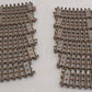 Lionel 31 Vintage Super O Curved Track Sections (12) VG