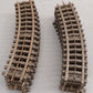 Lionel 31 Vintage Super O Curved Track Sections (12) VG