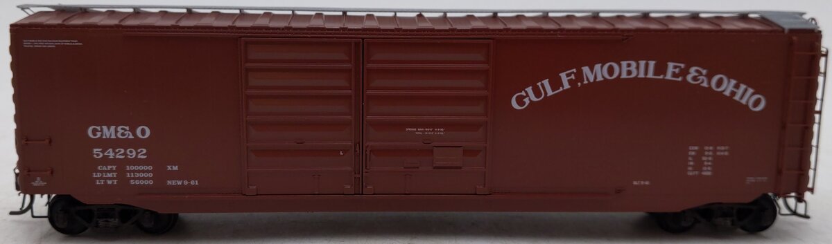 Kadee 6703 HO Scale GM&O 50' PS-1 Boxcar #54292 EX/Box