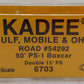 Kadee 6703 HO Scale GM&O 50' PS-1 Boxcar #54292 EX/Box