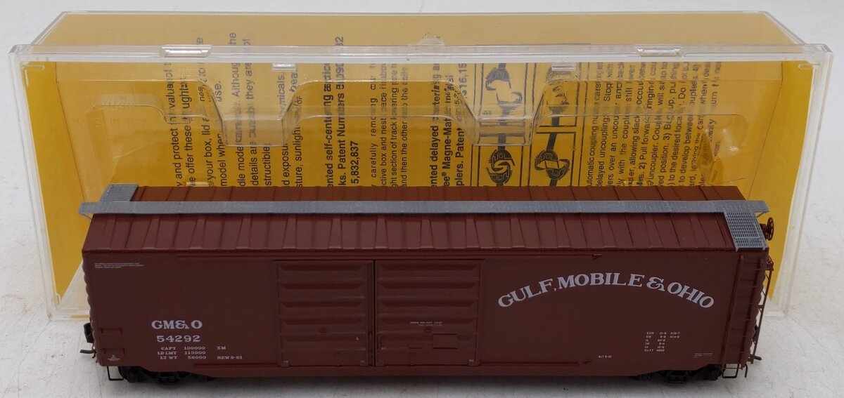 Kadee 6703 HO Scale GM&O 50' PS-1 Boxcar #54292 EX/Box