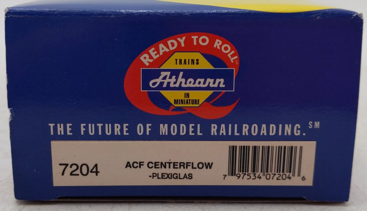 Athearn 7204 HO Scale Plexiglas ACF Centerflow Hopper #54100 EX/Box