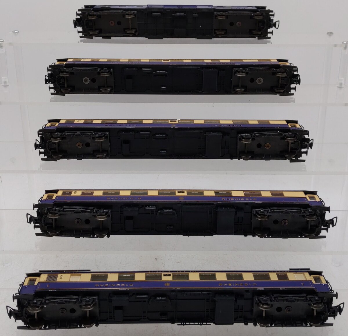 Liliput 820 HO Rheincold 5-Car Passenger Car Set EX/Box