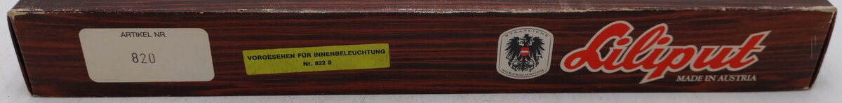 Liliput 820 HO Rheincold 5-Car Passenger Car Set EX/Box