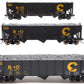 Atlas 20000462 HO Chessie/B&O AAR 70T 3 Bay Open Hoppers (Pack of 3) LN/Box