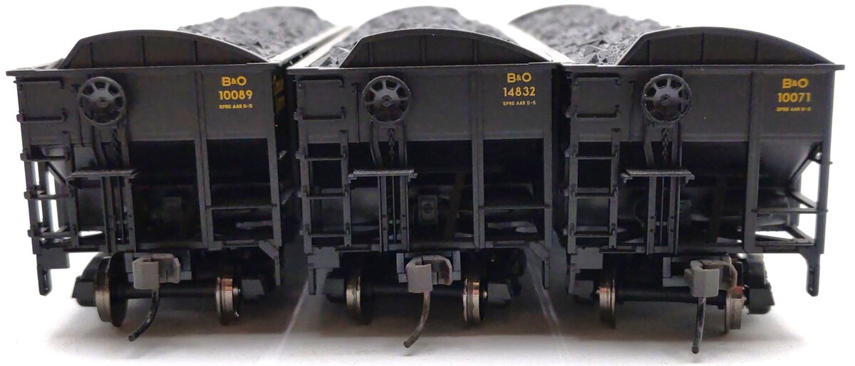 Atlas 20000462 HO Chessie/B&O AAR 70T 3 Bay Open Hoppers (Pack of 3) LN/Box