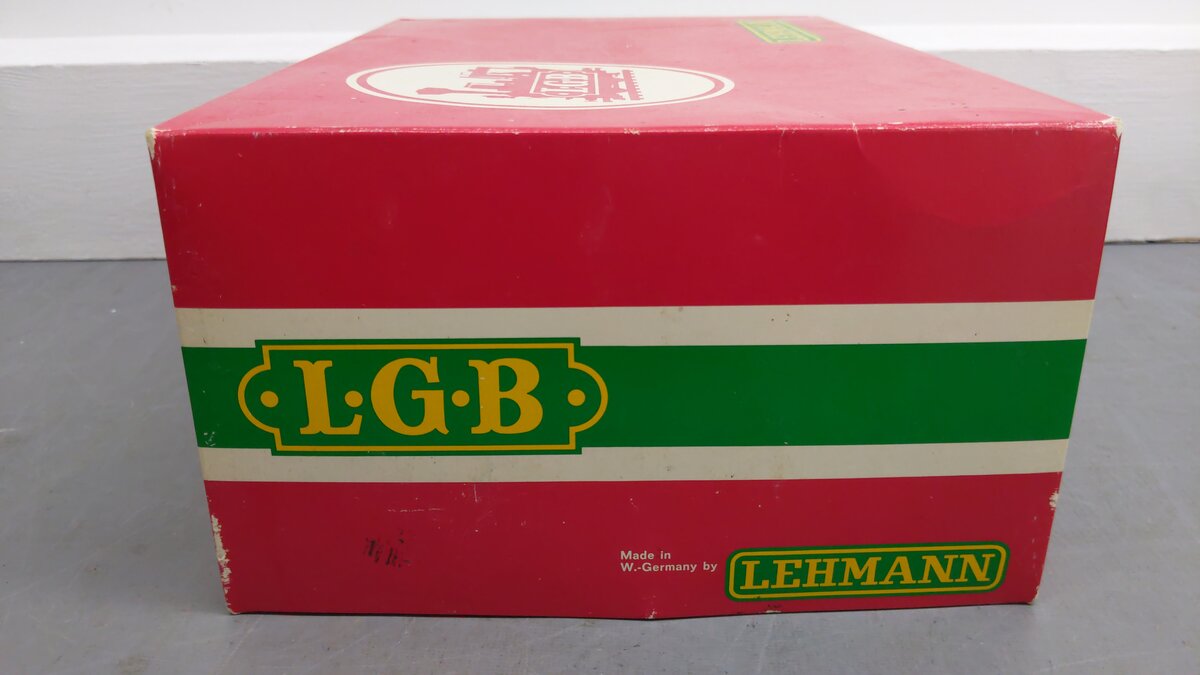 LGB 2030E G Scale Blue Steeple Cab Electric Locomotive VG/Box