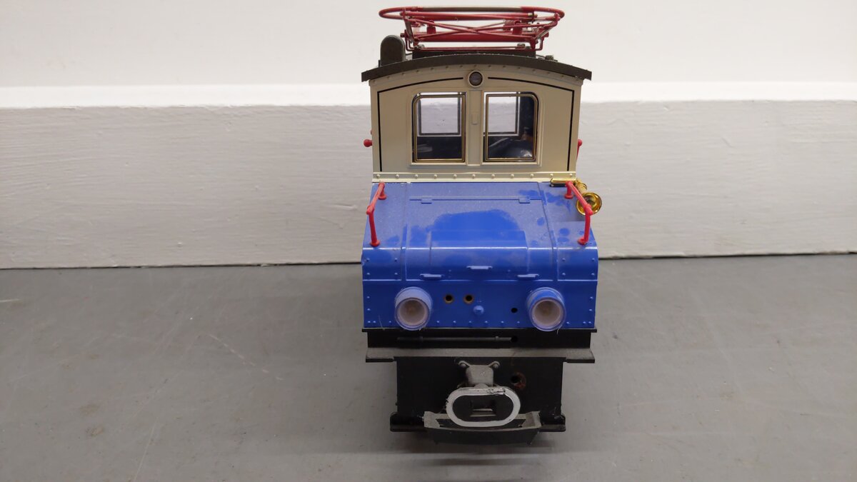 LGB 2030E G Scale Blue Steeple Cab Electric Locomotive VG/Box