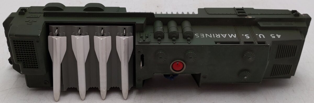 Lionel 45 Vintage O Olive Drab USMC Mobile Missile Launcher VG