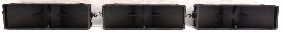 Atlas 1105 HO Scale Chessie/B&O Offset Side Hopper w/Flat End (Pack of 3) LN/Box