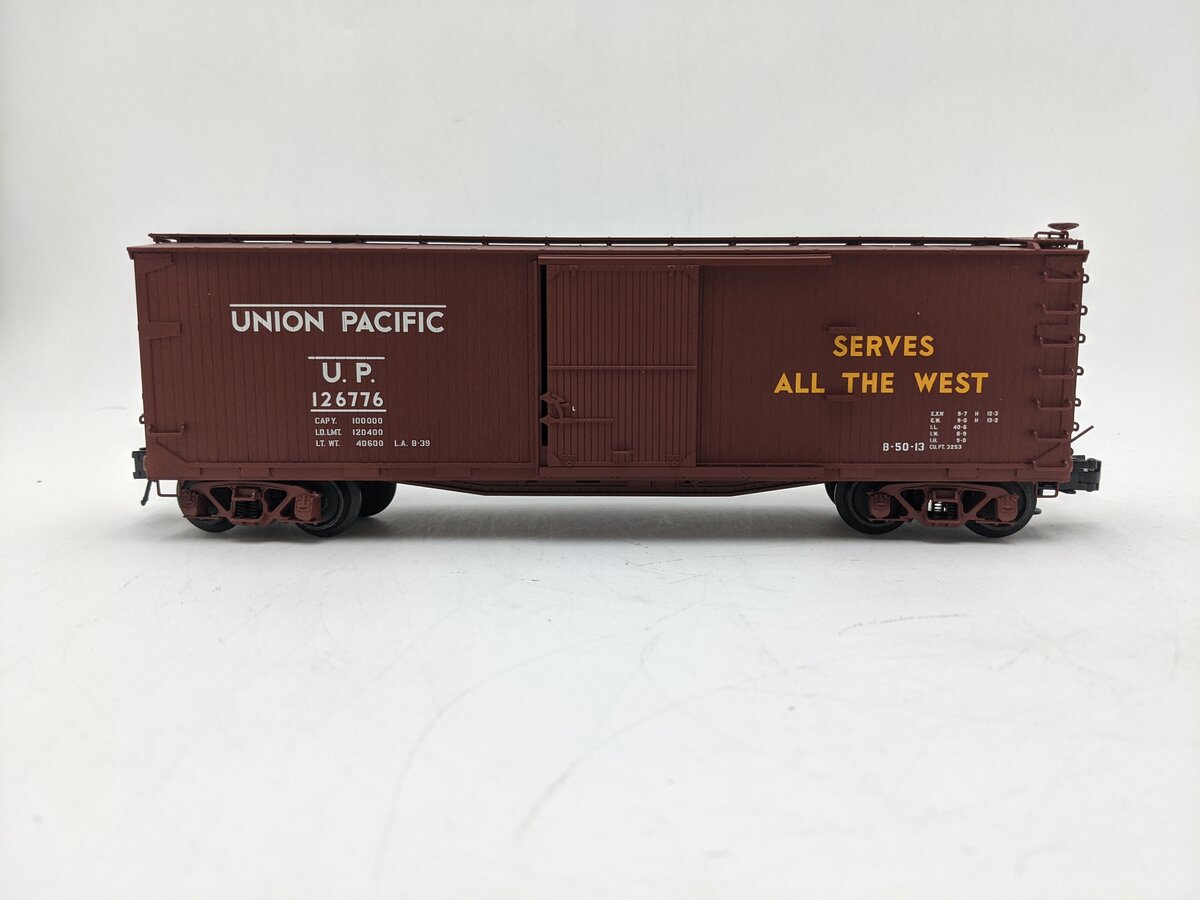 Atlas 151-8319 O Union Pacific USRA 40' Wood Boxcar #126776 (3 Rail) EX