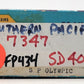 Athearn 4420 HO Southern Pacific "Olympic" SD40-2 Powered Diesel Loco #7347 EX/Box